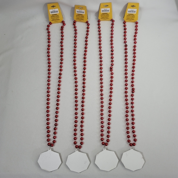 (4) Mardi Gras Bead Necklace - Spiderman - Picture 8 of 13